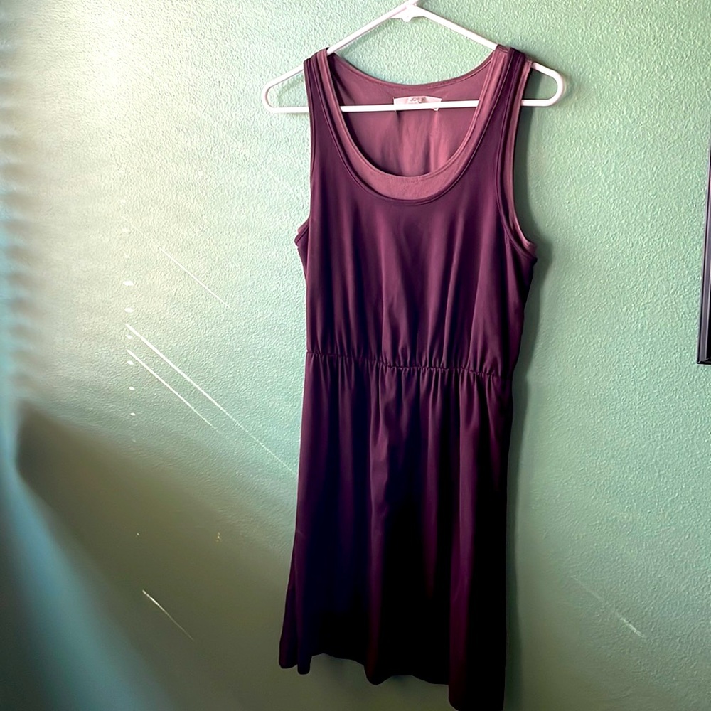Purple Sleeveless Dress